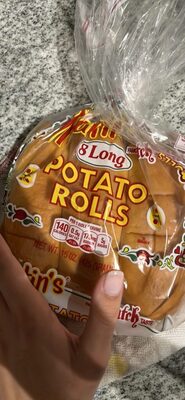 Martin's Long Potato Rolls/Hot Dog Buns