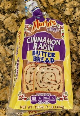 Cinnamon-Raisin Butter Bread, Cinnamon; Raisin