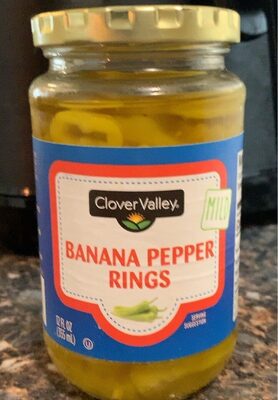 Banana Peppers Rings, Mild