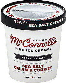 Sea Salt Cream & Cookies Fine Ice Creams, Sea Salt Cream & Cookies