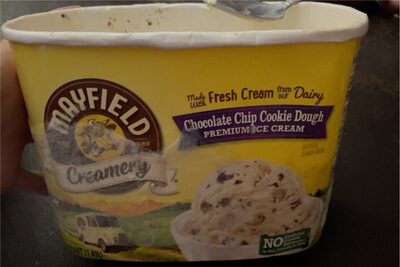Chocolate Chip Cookie Dough Premium Ice Cream, Chocolate Chip Cookie Dough