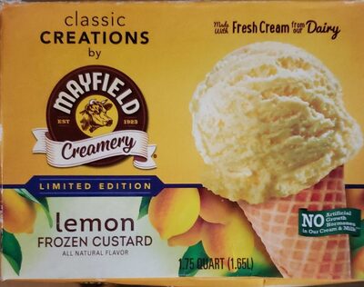 Lemon Frozen Custard, Lemon