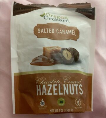 Salted Caramel Chocolate Covered Hazelnuts, Salted Caramel