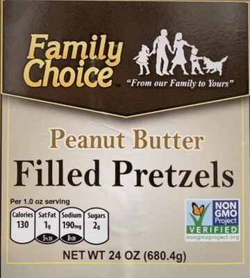 Peanut Butter Filled Pretzels, Peanut Butter