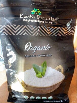 Basmati White Organic Rice, Basmati White
