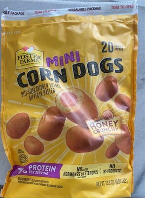 Honey Crunchy Flavor Mini Corn Dogs, Honey