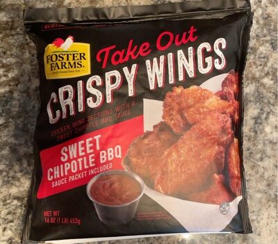 Sweet Chipotle BBQ Crispy Wings