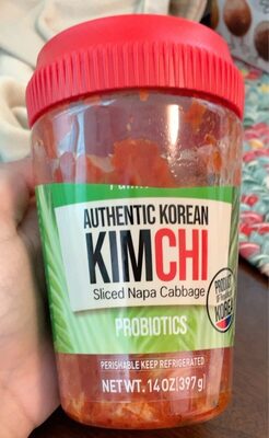 Authentic Korean Kimchi Sliced Napa Cabbage