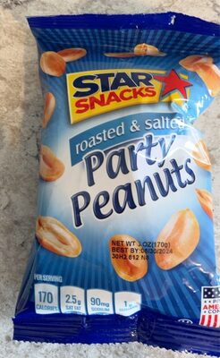 Roasted & Salted Party Peanuts, Roasted & Salted