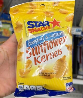 Roasted & Salted Sunflower Kernels, Roasted & Salted