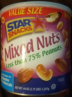 Mixed Nuts, Salted