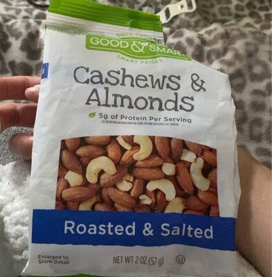 Roasted & Salted Cashews & Almonds, Roasted & Salted