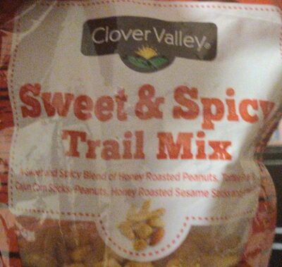 A Sweet And Spicy Blend Of Honey Roasted Peanuts, Toffee Peanuts, Cajun Corn Sticks, Peanuts, Honey Roasted Sesame Sticks And Almonds Trail Mix, Sweet & Spicy