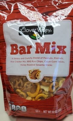 A Savory And Crunchy Blend Of Peanuts, Pretzels, Rice Cracker Mix, BBQ Rye Chips, Cajun Corn Sticks, Honey Roasted Sesame Sticks Bar Mix