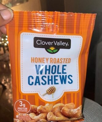 Honey Roasted Whole Cashews, Honey Roasted
