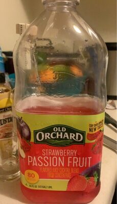 Strawberry Passion Fruit Flavored Juice Cocktail Blend From Concentrate, Strawberry Passion Fruit