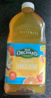 Pineapple Tangerine Flavored Juice Cocktail Blend From Concentrate, Pineapple Tangerine