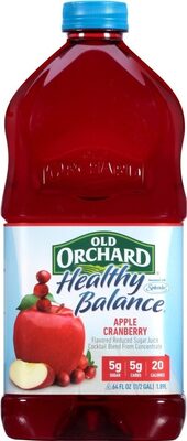 Reduced Sugar Juice Cocktail Blend From Concentrate