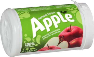 Apple Flavored Juice Drink From Concentrate, Apple
