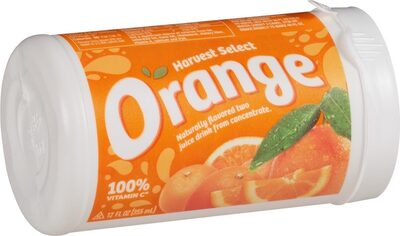 Orange Flavored Two Juice Drink From Concentrate, Orange