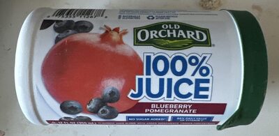 100% Blueberry Pomegranate Flavored Juice Blend Frozen Concentrate, Blueberry Pomegranate