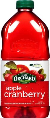 Apple Cranberry Flavored Juice Cocktail Blend From Concentrate, Apple Cranberry