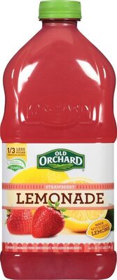 Strawberry Lemonade Flavored Lemonade From Concentrate, Strawberry Lemonade
