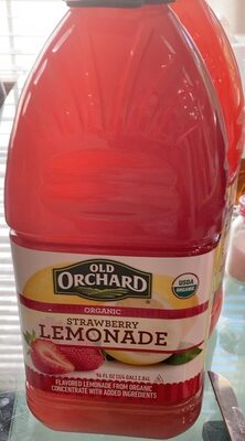 Strawberry Flavored Lemonade From Organic Concentrate, Strawberry