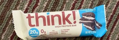 Cookies & Creme High Protein Bar, Cookies & Creme