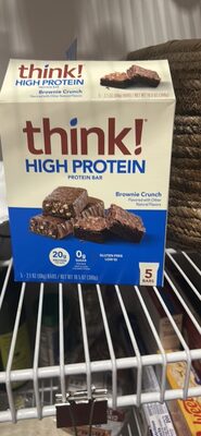 Brownie Crunch High Protein Bars, Brownie Crunch