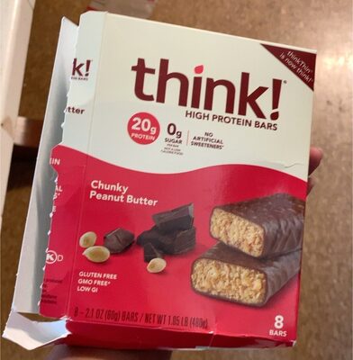 Chunky Peanut Butter High Protein Bars, Chunky Peanut Butter
