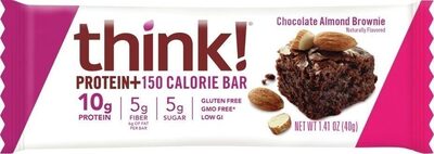 Chocolate Almond Brownie Protein+ 150 Calorie Bar, Chocolate Almond Brownie