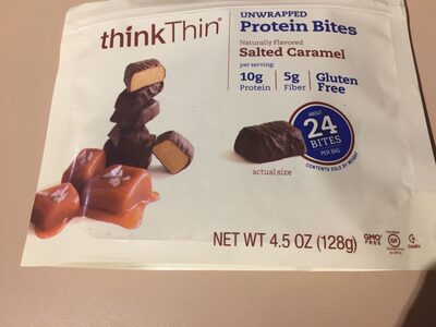 Salted Caramel Unwrapped Protein Bites, Salted Caramel