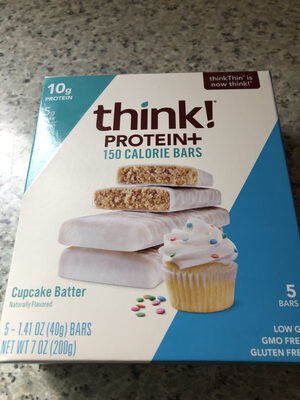 Cupcake Batter Protein & Fiber Bars, Cupcake Batter