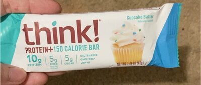Cupcake Batter Protein+ 150 Calorie Bar, Cupcake Batter