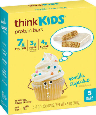 Vanilla Cupcake Protein Bars, Vanilla Cupcake