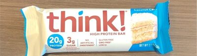 Coconut Cake High Protein Bar, Coconut Cake