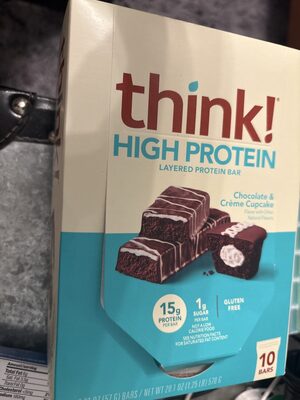 Chocolate & Creme Cupcake Sweet Treat High Protein Bars, Chocolate & Creme Cupcake