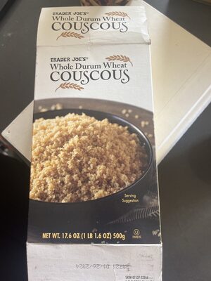 Trader Joe's, Whole Durum Wheat Cous Cous