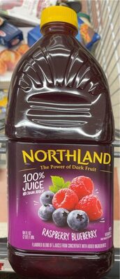 Raspberry Blueberry 100% Juice, Raspberry Blueberry
