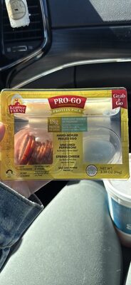 Hard-Boiled Peeled Egg, Uncured Pepperoni, String Cheese, Salt And Pepper Packets, Uncured Pepperoni