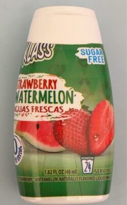 Strawberry Watermelon Aguas Frescas Liquid Enhancer, Strawberry Watermelon