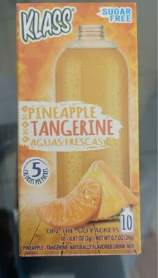 Pineapple-Tangerine Flavored Drink Mix, Pineapple Tangerine
