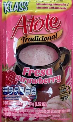 Strawberry Flavored Atole, Strawberry