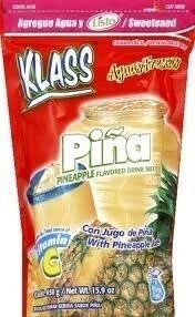 Pineapple Flavored Drink Mix, Pineapple