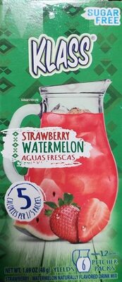 Strawberry Watermelon Aguas Frescas Drink Mix, Strawberry Watermelon