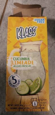 Cucumber Limeade Aguas Frescas Drink Mix, Cucumber Limeade