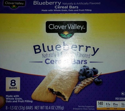 Cereal Bars, Blueberry