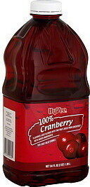 100% Cranberry Flavored Juice Blended With Two Other Fruit Juices From Concentrate, Cranberry