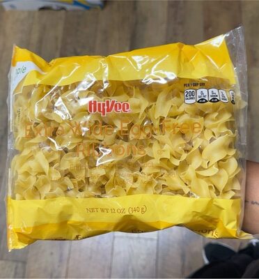 Enriched Macaroni Product, Extra Wide Egg-Free Ribbons